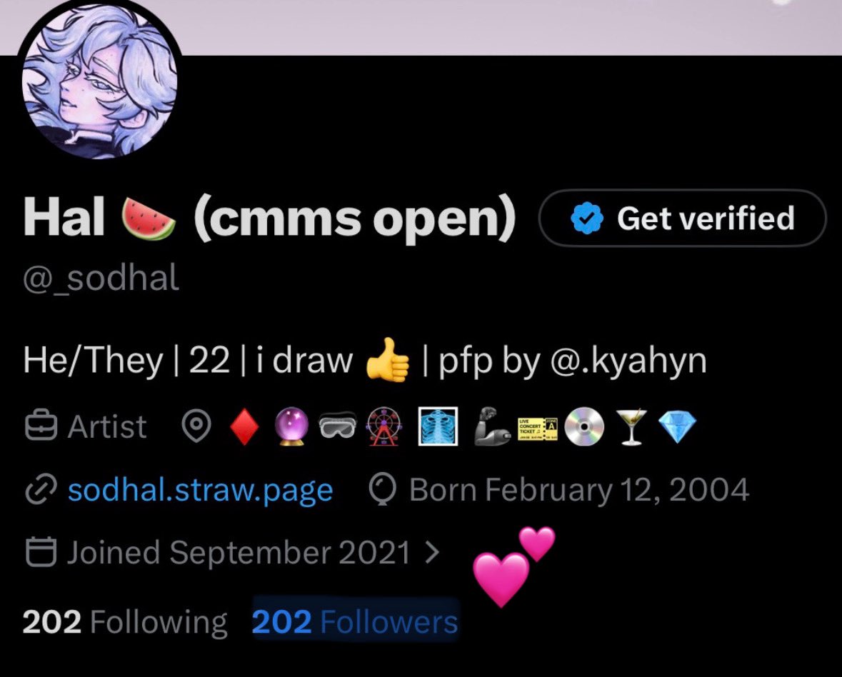 Hal 🍉 (cmms open) tweet media