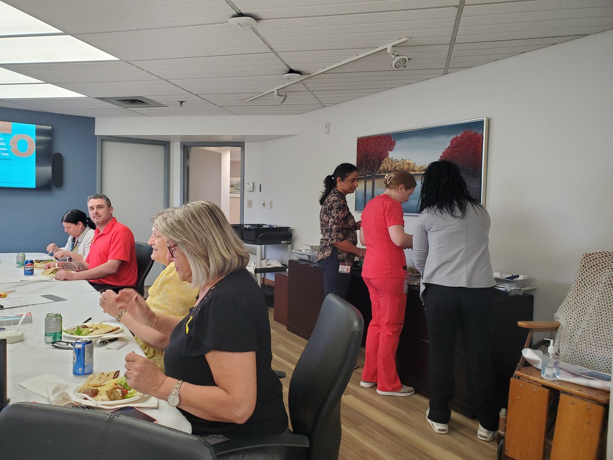 jube_walker's tweet photo. Celebrating the nurses at Carleton Lodge... a lunch and learn event highlighting #BPG Professionalism  in Nursing 
#NursingWeek
@RNAO 
@DorisGrinspun 
@Julia__Fine https://t.co/9tEOkcXhnb