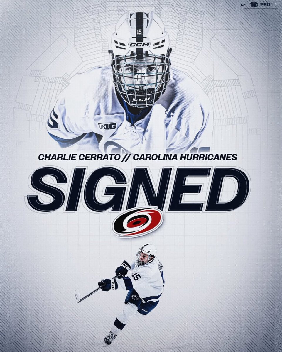 PhiladelphiaHC's tweet photo. 2005 PHC alum Charlie Cerrato signs with Carolina Hurricanes https://t.co/lTjOwWALdW