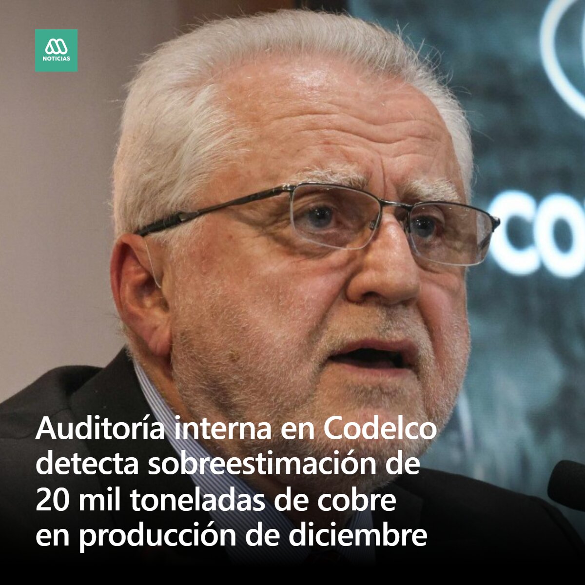 🔴Una auditoría interna de Codelco detectó la incorporación incorrecta de 20 mil toneladas de cobre en diciembre.