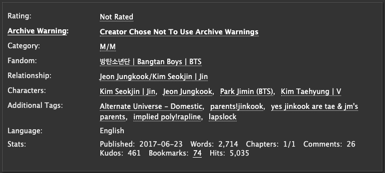 jinkook fics & aus tweet media