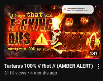 Alexx31707's tweet photo. @gwiisp @cooked_pugs the fact nobody put the denni tartarus thumbnail in here is crazy https://t.co/3CwE2DmnWv