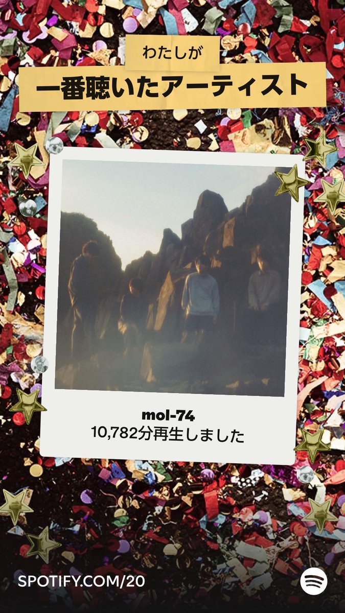 17/10/18以来の、わたしのオールタイムトップアーティストはmol-74で