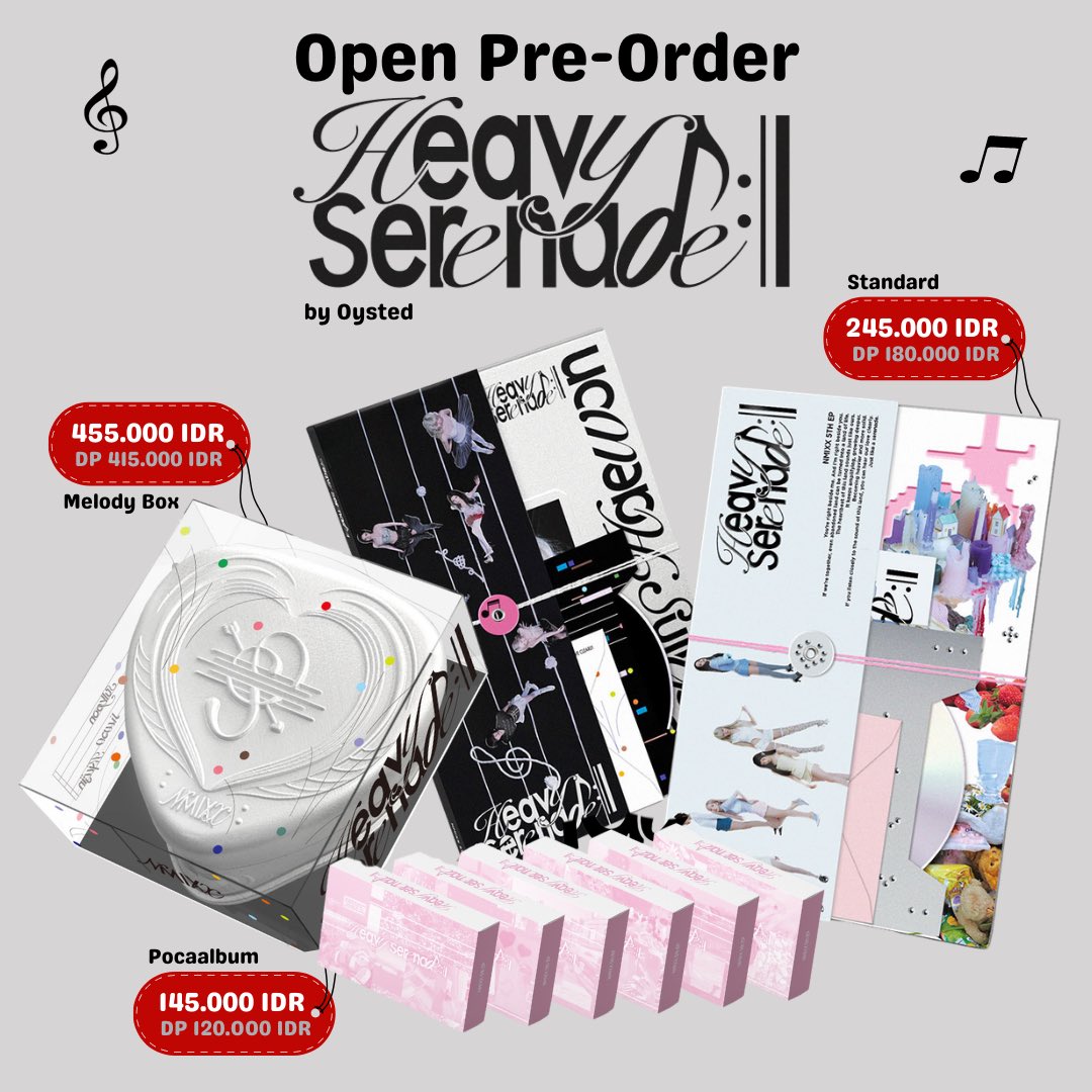 🇮🇩 OYSTED NMIXX GO | PO NMIXX HEAVY SERENADE tweet media