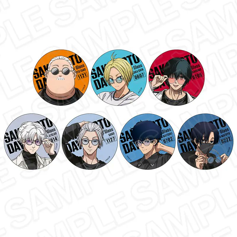 SAKAMOTO DAYS 　サカモトデイズ　メタル風ピンバッジセット 2026年7月発売予定 METALBOXにて予約開始！(22％OFF) TVアニメ