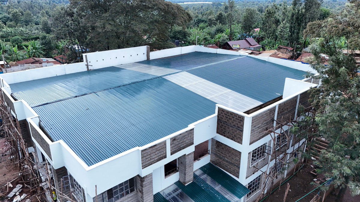 PSCharlesHinga's tweet photo. The Gatunyu ESP Market in Murang'a County, commissioned in February 2024 is now 88% complete. https://t.co/xru8Lr3E7L