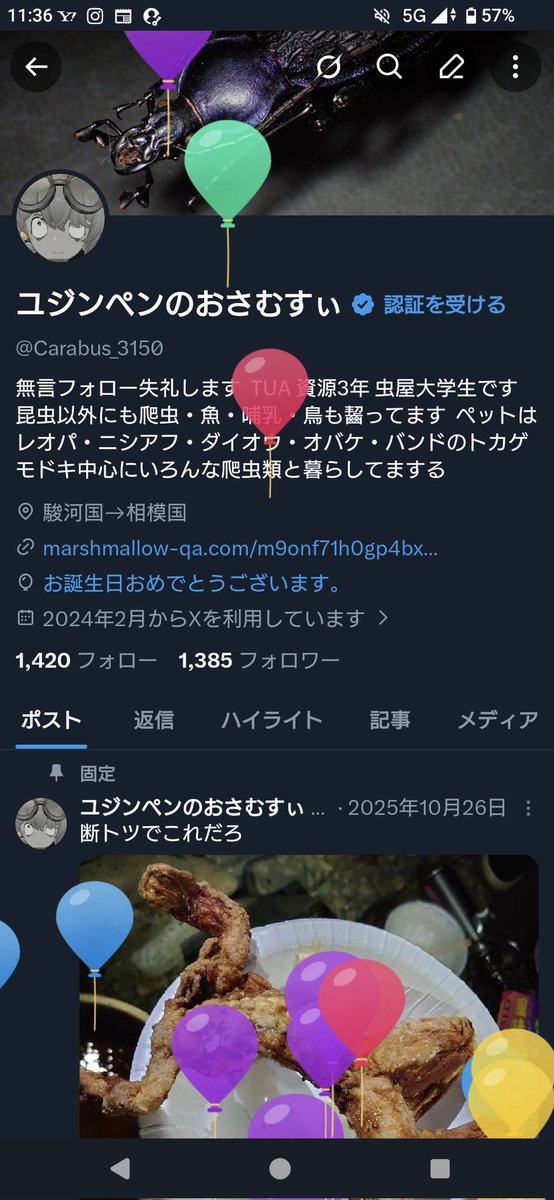 ユジンペンのおさむすぃ tweet media
