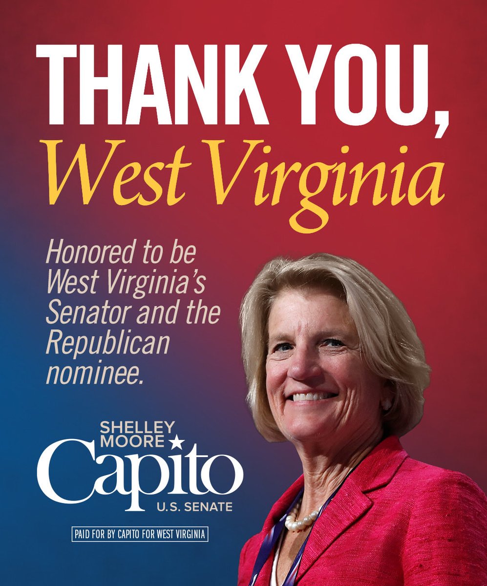 Capito for WV tweet media