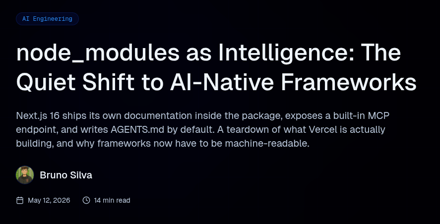 brunos3d's tweet photo. I decided to turn all my research, experiments, and engineering discoveries into OptimizeDeals, an AI-native software engineering studio.

Lately I’ve also been using AI to write deeply technical and educational articles.

Latest article
https://t.co/kJQ6yT9Sru https://t.co/FGpTAbNvSY