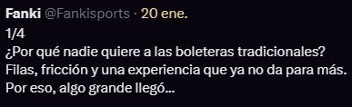 talavezza's tweet photo. Te estas mamando #Fanki... uno puntual y no puede comprar y luego 2 horas despues para que pongas una fila! :P https://t.co/Rb40iAyIu2