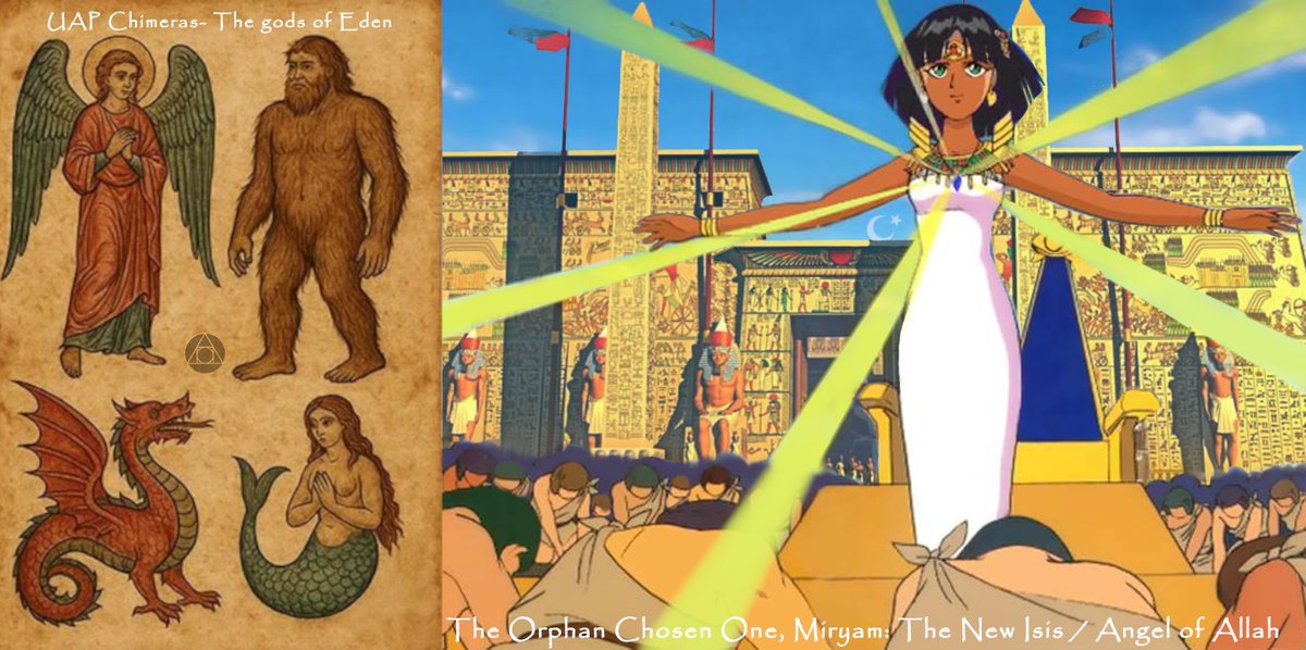 EnigmaSeekerX's tweet photo. We need to consider the possibility that #UFOs are Angels &amp; Demons born from planets, Earth or Venus from the past, after death they transition from ETs to IDs, small g gods. Mary maybe one of these #UAPs with the case Fatima &amp; Zeitoun Egypt 1968. The Immaculate Constellation! https://t.co/E5mZSLTVSc