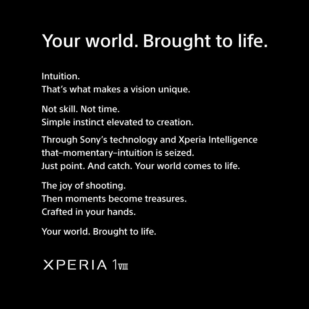 Sony | Xperia tweet media