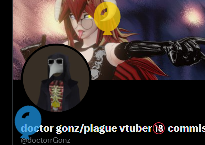 doctor gonz/plague vtuber🔞 commissions open tweet media