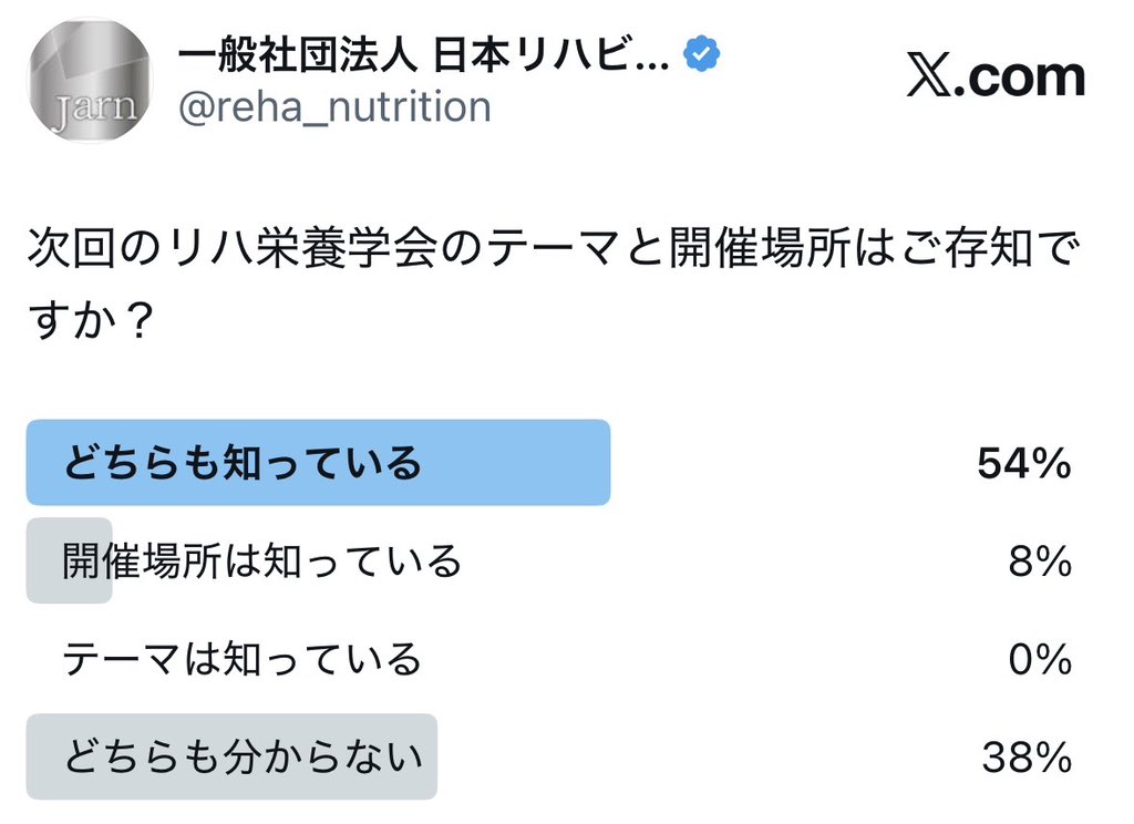 一般社団法人 日本リハビリテーション栄養学会 tweet media