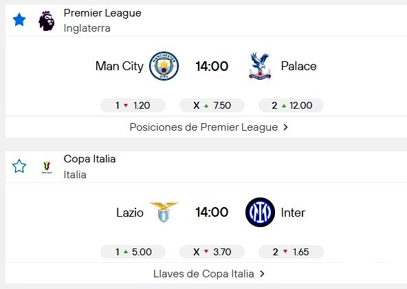 jperez_1216's tweet photo. Escogí estos 10 partidos para el día de mañana en Europa:

📍 Descensos y cupos a Europa league ( 🇪🇸)
📍Final copa ( 🇮🇹 ) 
📍Campeonato final ( 🏴󠁧󠁢󠁳󠁣󠁴󠁿  y 🇨🇿)
📍Definición de título liguero ( 🇫🇷 ) 
📍 Pelea aún por la Premier league ( 🏴󠁧󠁢󠁥󠁮󠁧󠁿 )
Mañana  mandamos las lineas ganadoras ✅️ https://t.co/MsS0XVWkiW