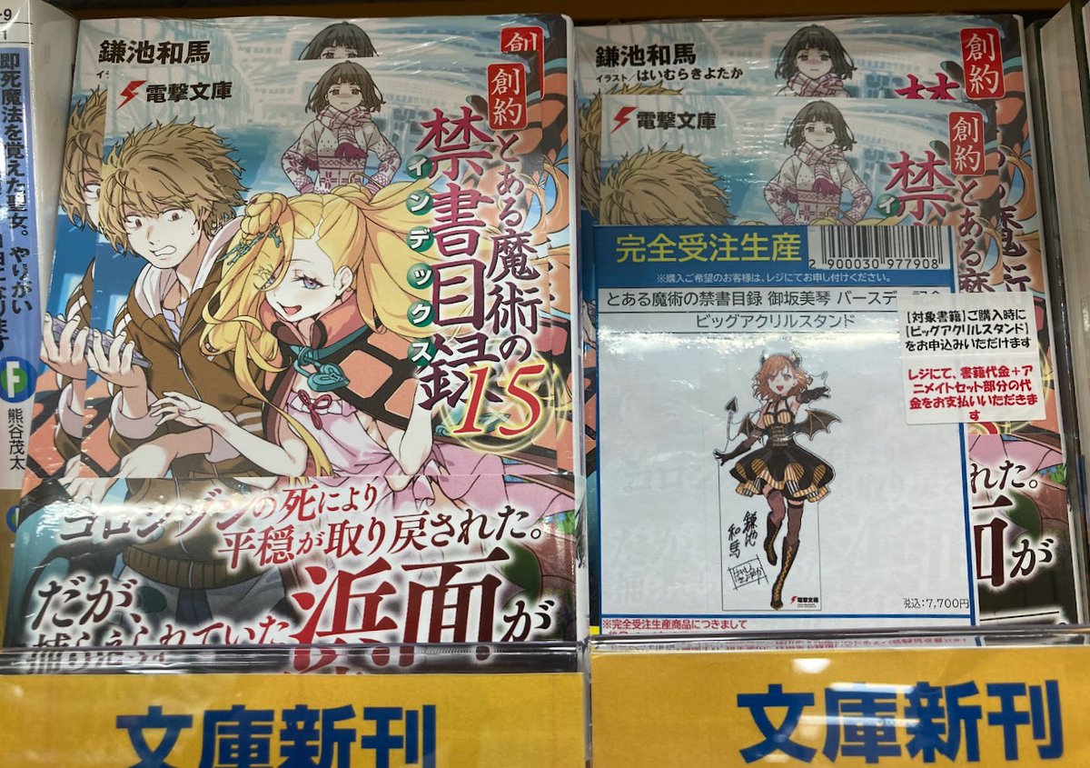 📚書籍おすすめ情報📚 『創約 とある魔術の禁書目録 15』 アニメイト