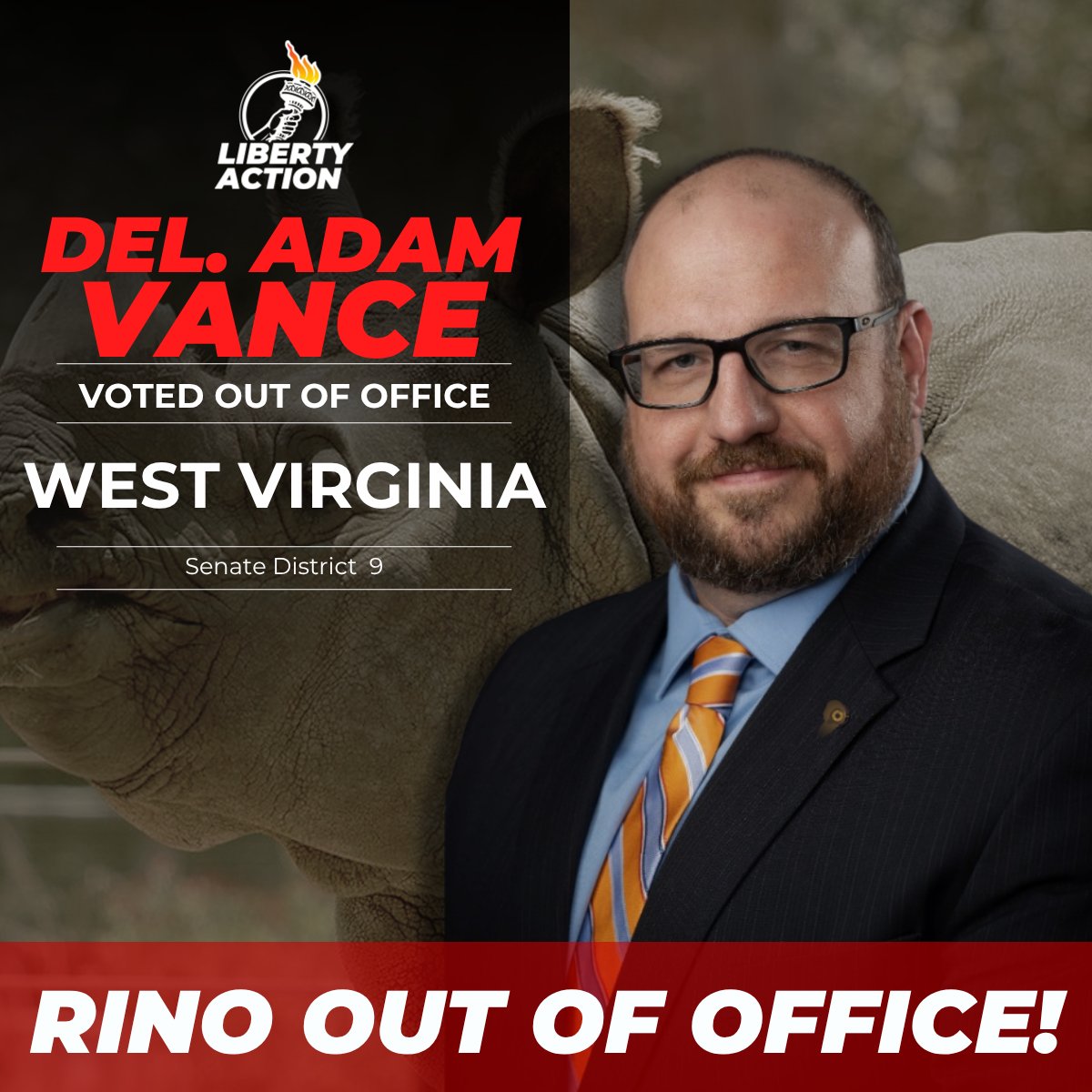 LibertyAction25's tweet photo. Vote against vaccine freedom, healthcare access and educational freedom = Get a pink slip from West Virginia voters! #WVElection #ElectionResults #WestVirginia #Election2026 https://t.co/OUIuTJqM9y