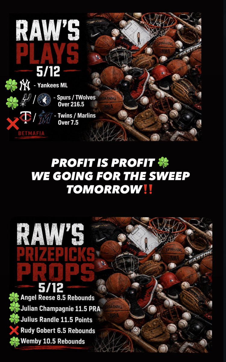 BETMAFIA_'s tweet photo. PROFIT IS PROFIT 🍀 https://t.co/xYwtJX4Vw6