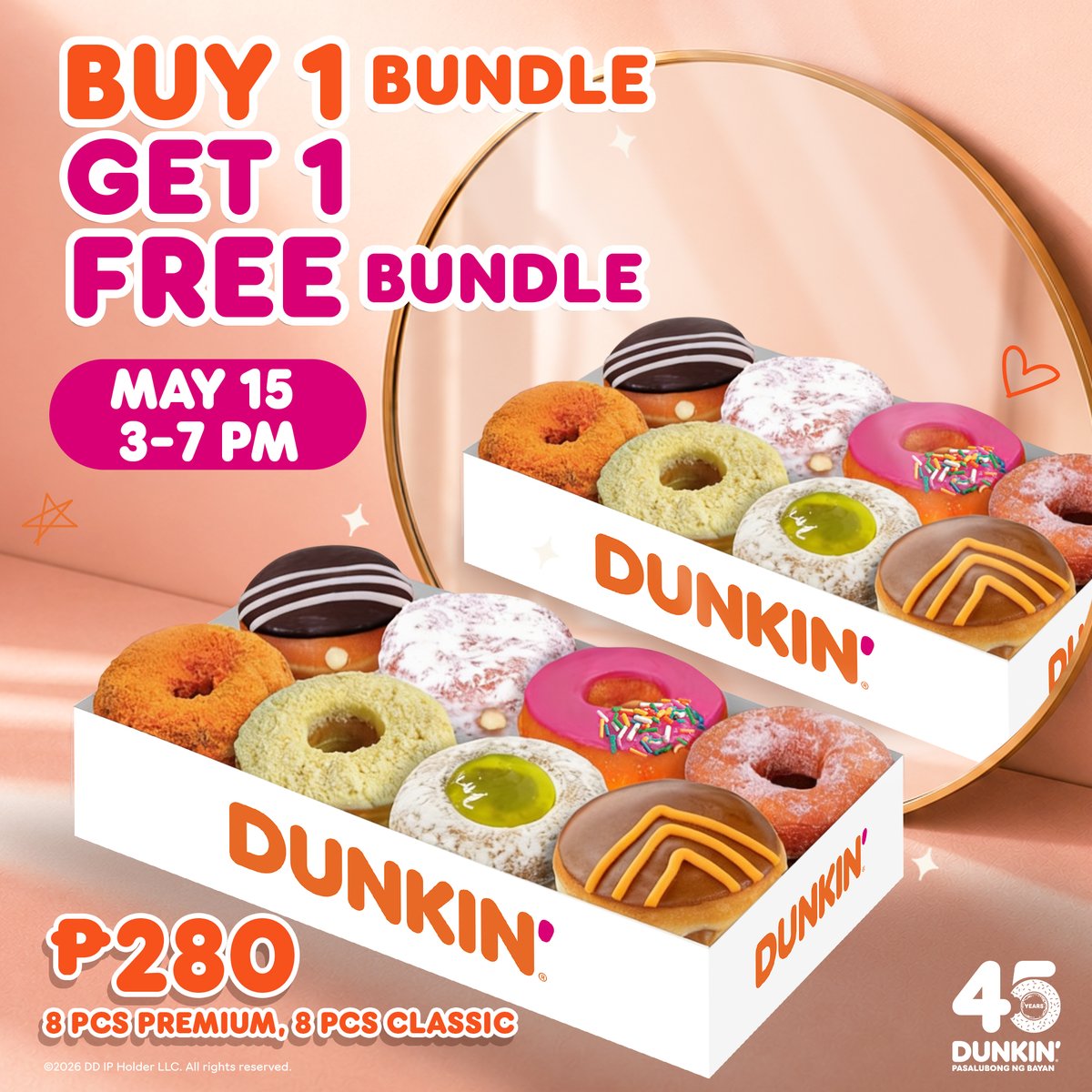 Dunkin' Philippines tweet media