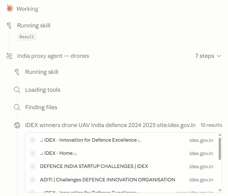CuriosityStac's tweet photo. Want to explore India proxies for a trending theme? 
> Run /curiosity-stack:india-proxy
> India-proxy agent runs, loads tools
> Returns an exhaustive list with listed, private players
> Allows you to add your own knowledge into library when agent misses https://t.co/ksCBd1BOl2