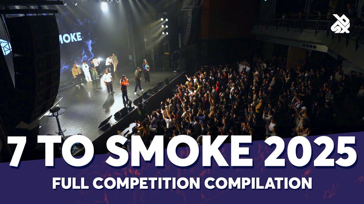 swissbeatbox's tweet photo. 7️⃣💨 🥊 Watch the entire battle with its 14 rounds fully in one video. Huge thanks to all the participants for setting up an amazing show:
🔗 https://t.co/vZGvQZnUW4
#7ToSmoke #gbb25 #grandbeatboxbattle #swissbeatbox #welovebeatbox https://t.co/THaw8QzNF5