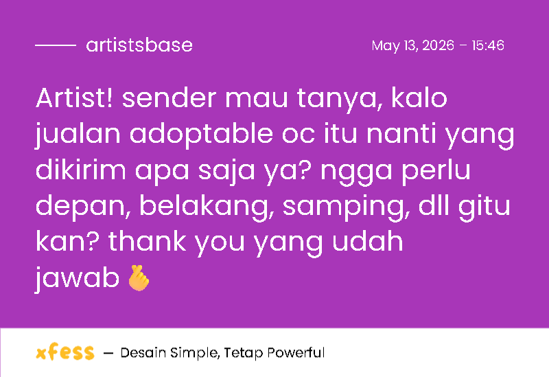 Artist’s Base tweet media