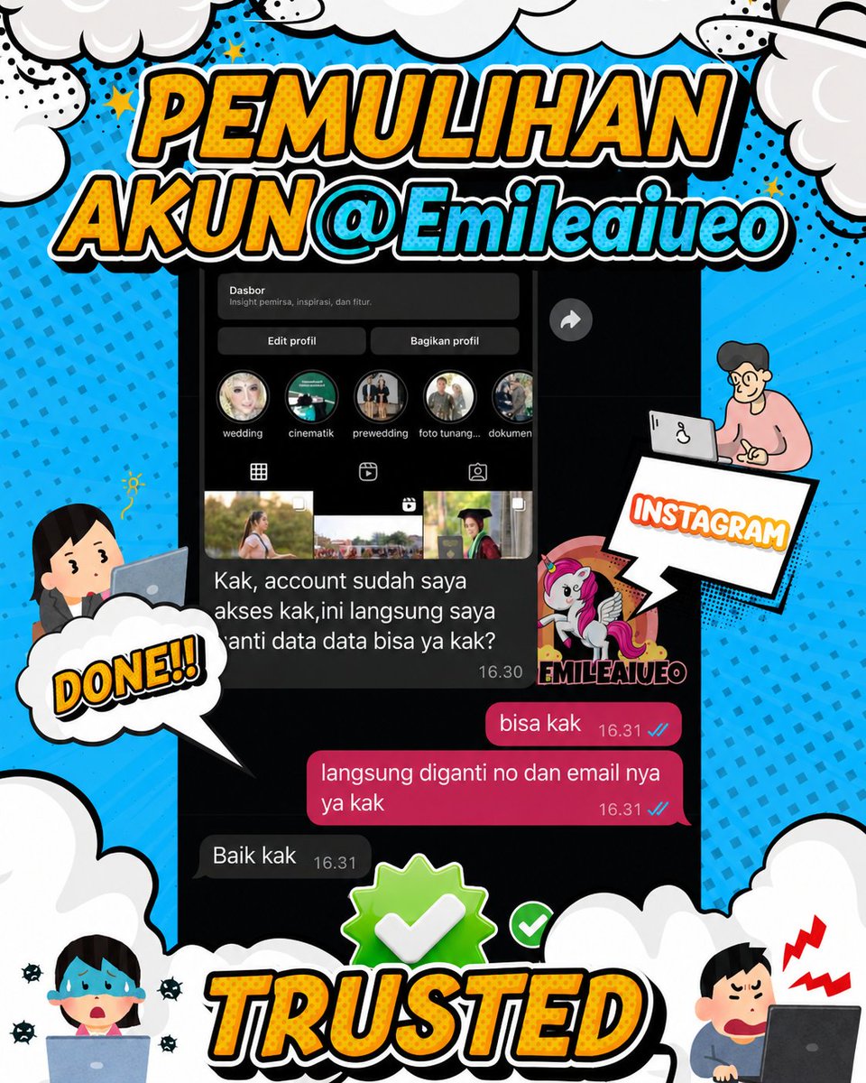 UNLOCK IMEI • PEMULIHAN ACC ♻️ tweet media