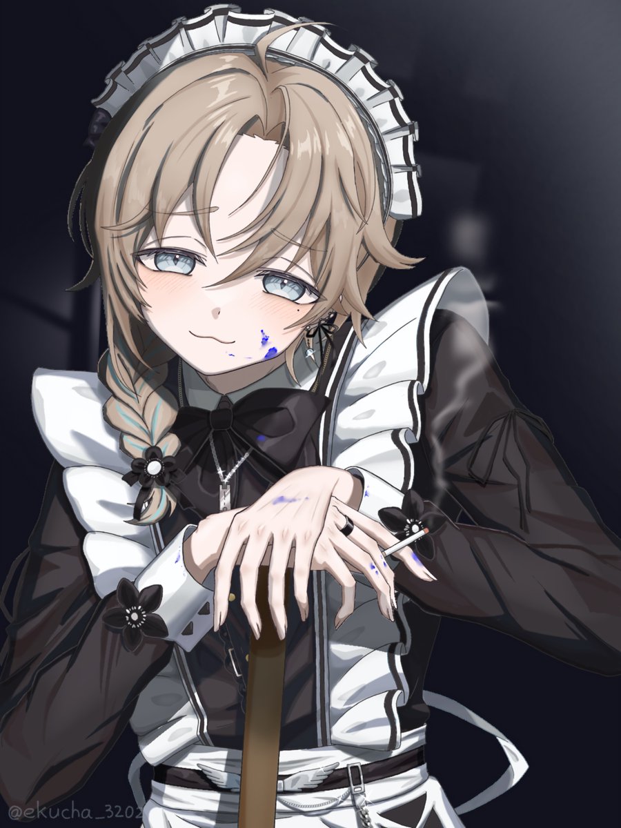 ekucha_3202's tweet photo. #かな絵　

　………ふぅん？
　　こんなところで。 https://t.co/mupt242h35