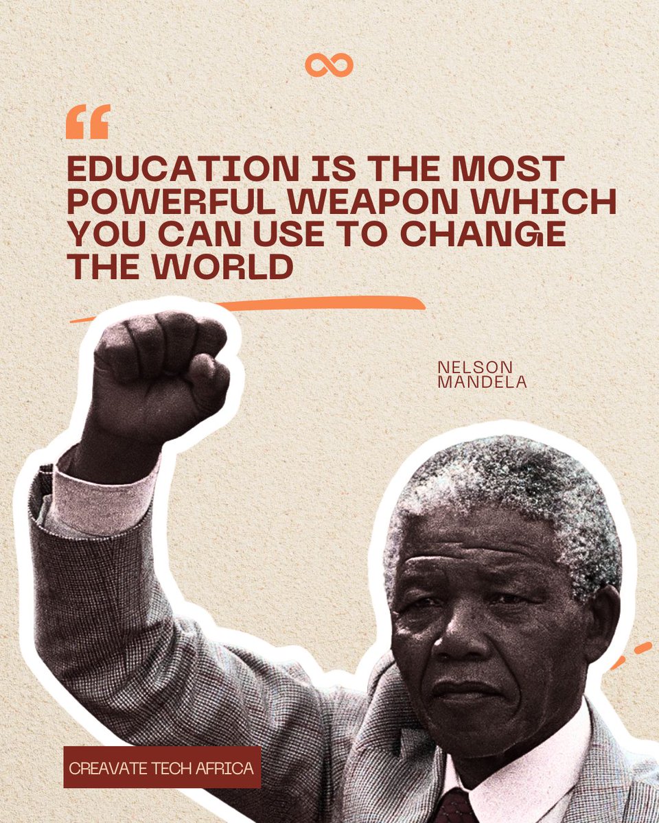 CreavateTech's tweet photo. It is an understanding that true education does not only inform us, it transforms us, and when we respect the power of an idea, we reduce the friction between where we are and where we want to be.

​#Education #PersonalGrowth #Innovation #AfricaRising #CreavateTechAfrica https://t.co/kNSlkXVIIG