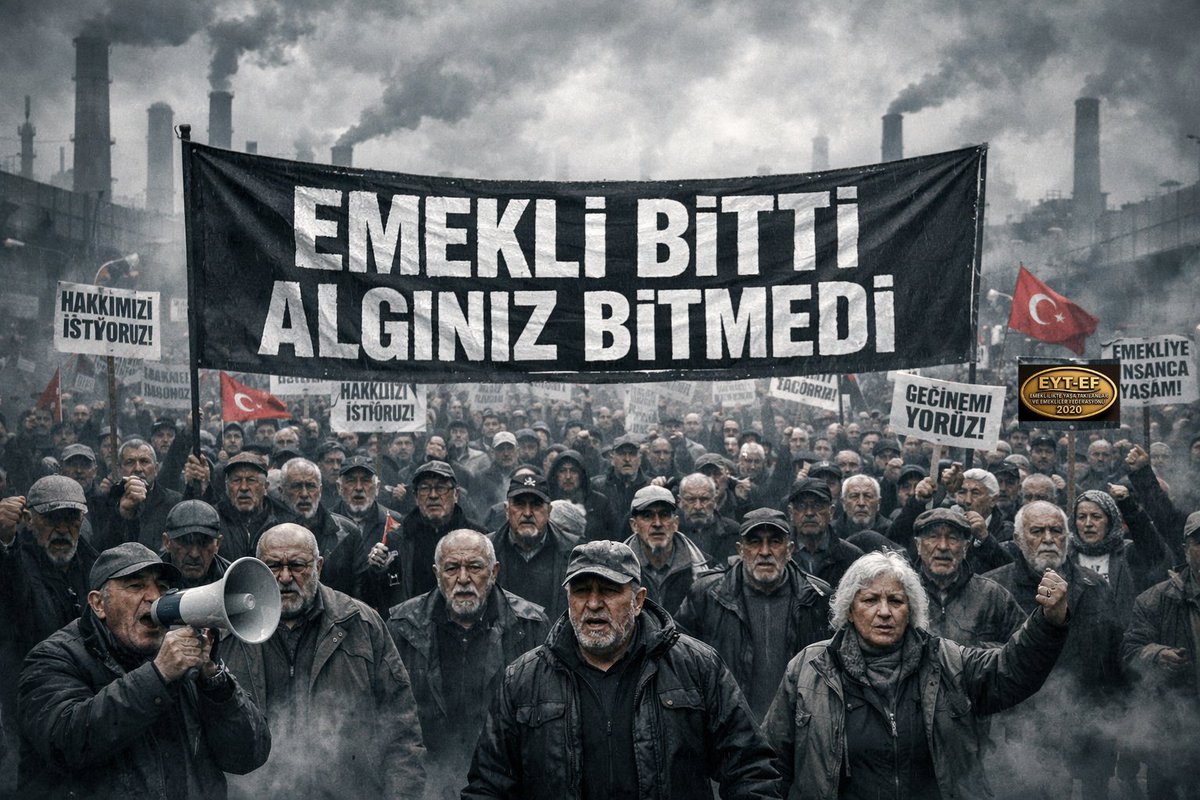 Tüm Emeklilerin
KÖK MAAŞLARINA 
Seyyanen 40 Bin TL ZAM istiyoruz.
ADALET emekliye 💯 
<a href="/RTErdogan/">Recep Tayyip Erdoğan</a> <a href="/dbdevletbahceli/">Devlet Bahçeli</a>
<a href="/avabdullahguler/">Abdullah Güler</a> <a href="/_cevdetyilmaz/">Cevdet Yılmaz</a>
<a href="/isikhanvedat/">Prof. Dr. Vedat Işıkhan</a> <a href="/eczozgurozel/">Özgür Özel</a>
#5000KısmiKördüğüm
#EmekliBittiAlgınızBitmedi