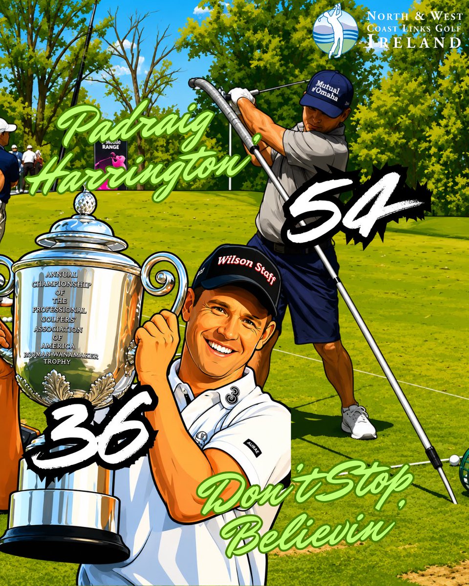 IrlLinksGolf's tweet photo. 🚀Padraig Harrington PGA Championship Appreciation Post.🚀
Still out there working harder than anyone, determined, confident, a true competitor.
One of Ireland’s greatest ever sportsmen. Best of luck this week Padraig and Ronan. ☘️☘️☘️ https://t.co/uLI2HrRDcY