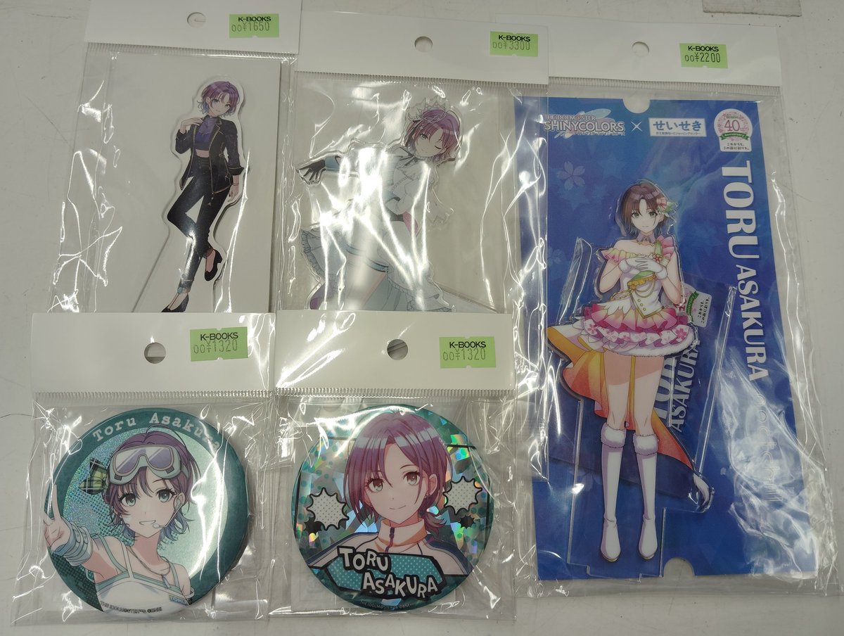 入荷情報】 アイドルマスター シャイニーカラーズ 浅倉透 アクリル
