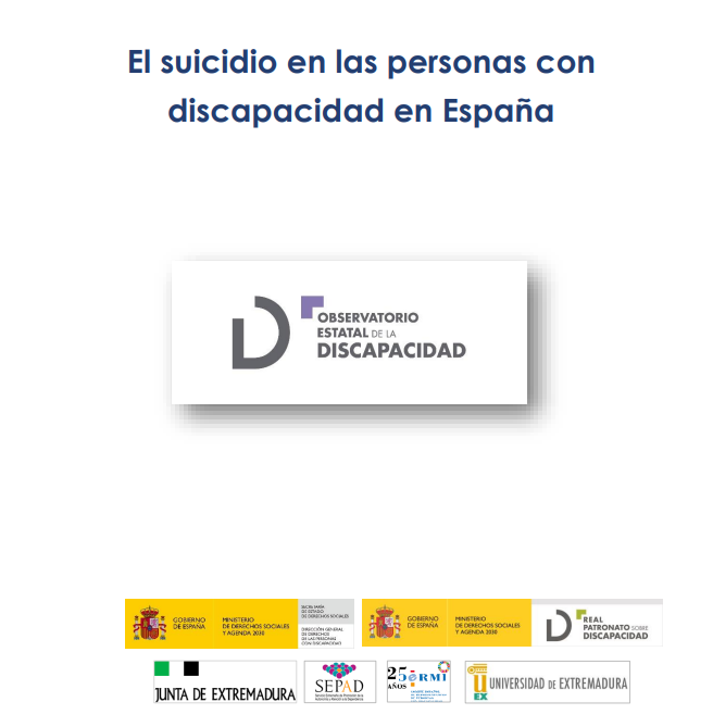 anmfreml's tweet photo. ' El suicidio en las personas con discapacidad en España'
@OED_Olivenza 
Presentación del estudio ' El suicidio en las personas con discapacidad en España'
https://t.co/ji0bLr5DWh https://t.co/2KrjVZWCmn