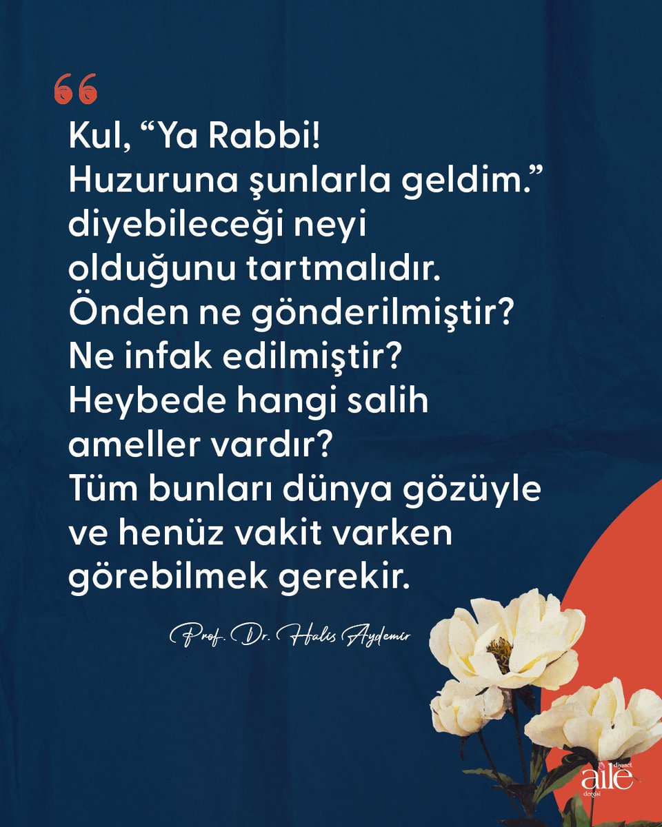 Diyanet Aile Dergisi tweet media