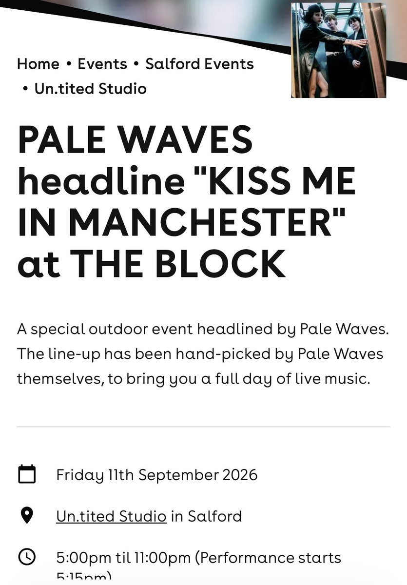 Pale Waves LIVE HQ🖤 tweet media