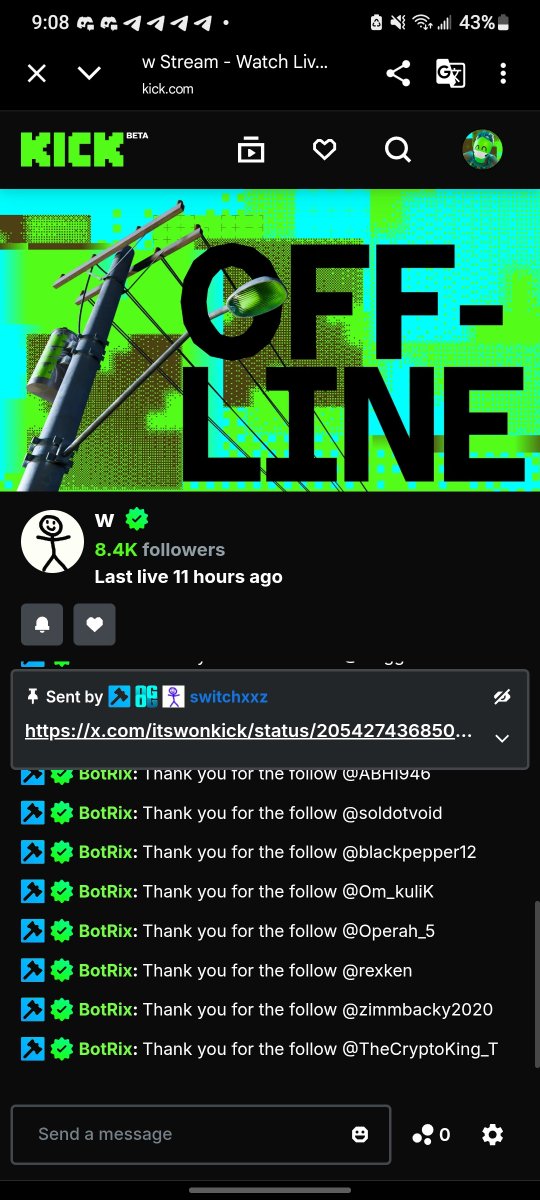 sirt0chi's tweet photo. @itswonkick 0xdF90f6AC0ddBCdA951E0316B8d671891b52802d9

Thank you man. This would mean alot to me. https://t.co/3rnSRrmvjP