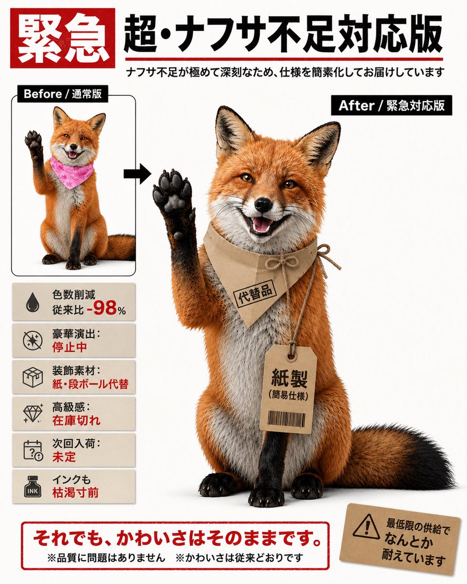 残念院さんのプロンプトお借りしました🙇🏻 バンダナがぁーー