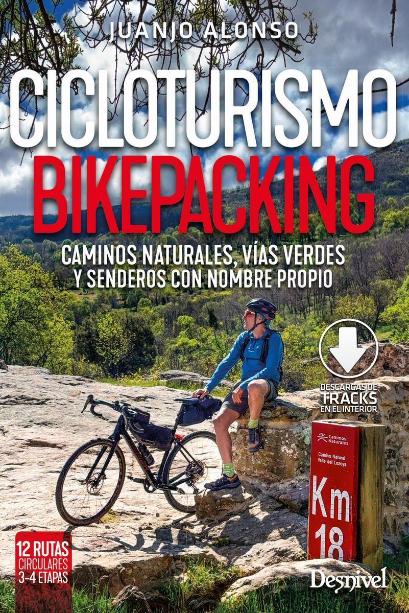 editodesnivel's tweet photo. Si te gusta pedalear y explorar, apunta: Juanjo Alonso, Kapitán Pedales, publica "Cicloturismo Bikepacking", una guía con 12 rutas en BTT o gravel por Caminos Naturales, vías verdes y senderos históricos. Presentación: 3 de junio en Librería Desnivel.
🔗  https://t.co/nXif3IRRqC https://t.co/qJFYIODYVg