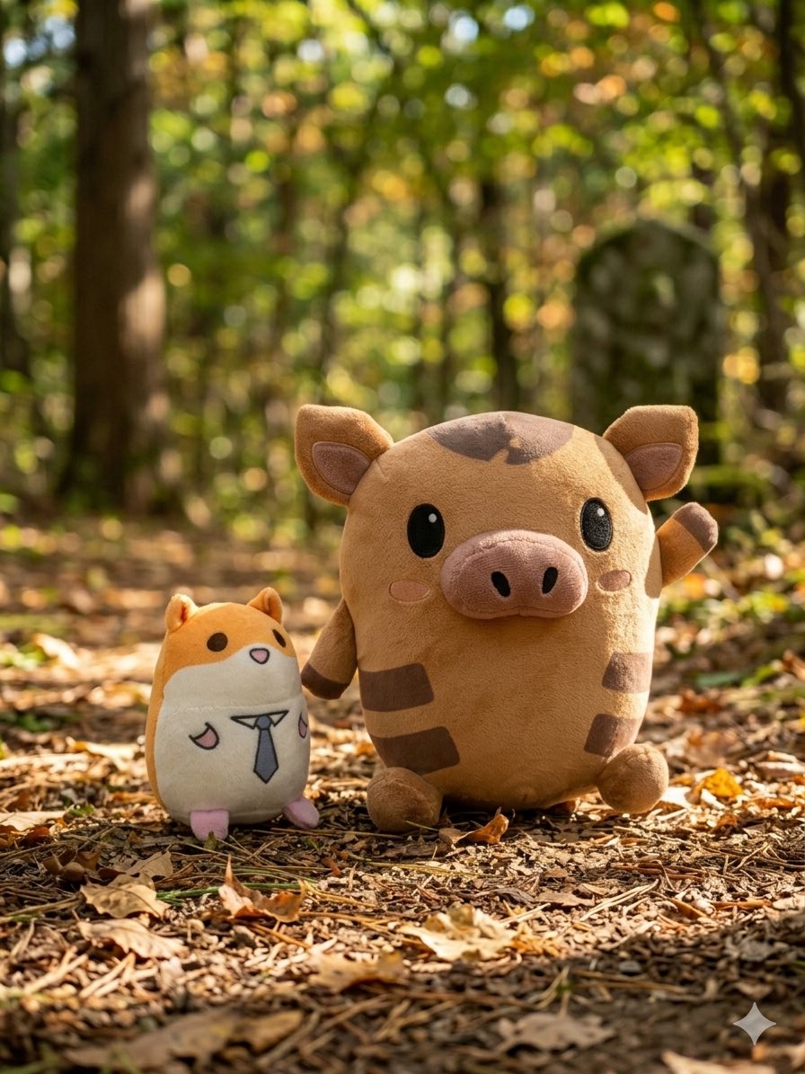 imp_boar's tweet photo. 公園の葉っぱがキラキラしてて気持ちいい〜🌿✨

新緑の季節って、歩いてるだけでパワーもらえる！
みんなのお気に入りの散歩スポット教えて〜！🐽🐾
 #お散歩 
#インプる君の日常 #インプルーブ株式会社 https://t.co/xTEHnzdOu7
