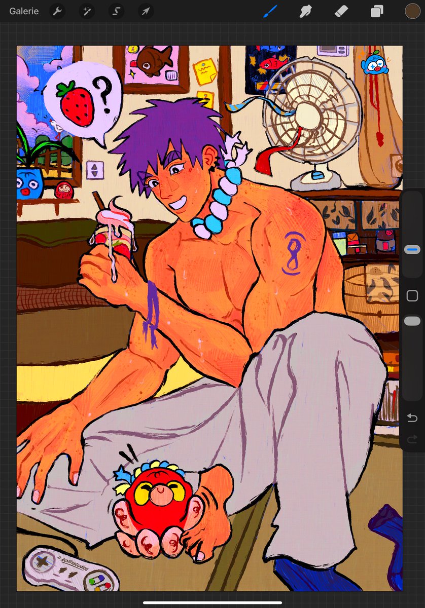 kolinstudios's tweet photo. oc-iko and tokosan, chilling eating ice cream, kolinstudios, 2026
#oc #illustration #procreate #icecream #octopus https://t.co/3IjuKwsfyd