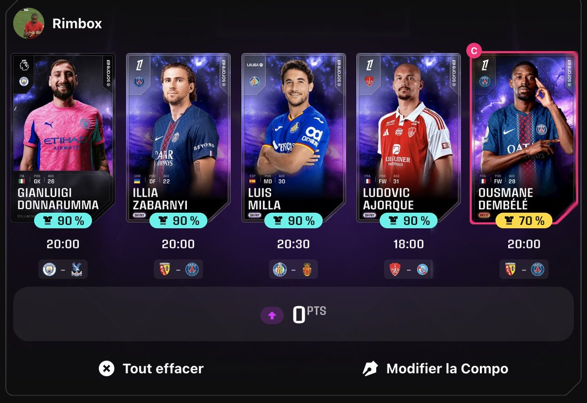TipToun's tweet photo. @Sorare Qui veut rejoindre ma squad "Outisders" ? inscris toi gratuitement sur https://t.co/y0ZP2GJgNA et rejoint la team SQD-DYY8NV dans SET. https://t.co/NTiznuXp2k