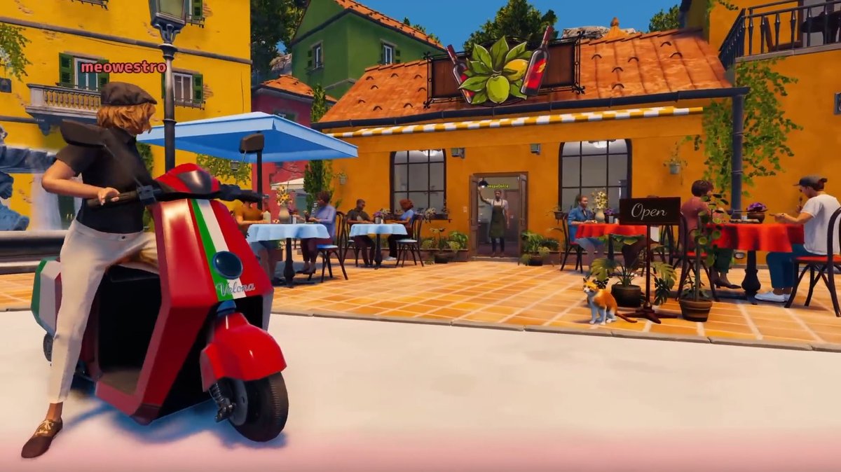 alice_game77056's tweet photo. Vacation Cafe Simulator looks like the kind of game you accidentally play until 3AM 🌙