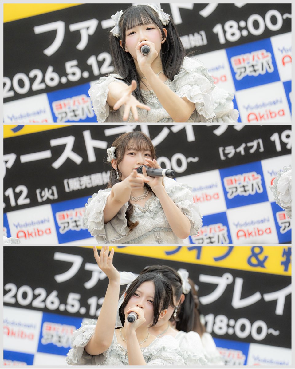 ◤#アキヨドのリリイベ レポ🎤◢ 王道アイドルらしいキラキラ感溢れる
