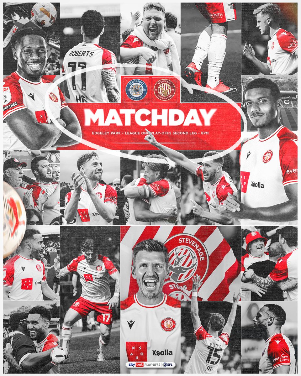 StevenageFC's tweet photo. Let's give it everything. 👊 https://t.co/mKs7u67ODg