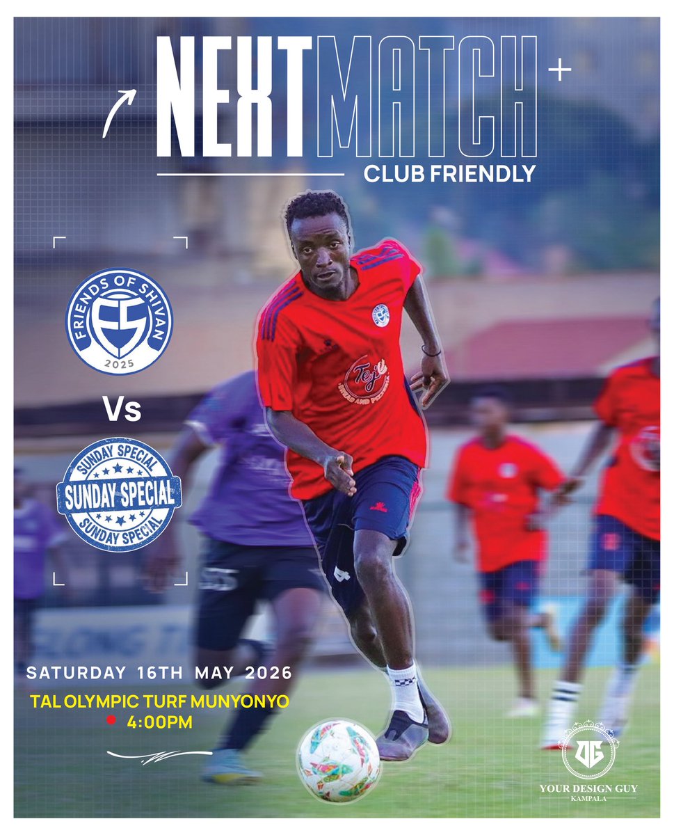 FriendsOfShivan's tweet photo. FOOTBALL MEETS MUSIC 🎶 ⚽️
F.O.S men’s team will be visiting Friends of @deejayluidee this Saturday. Come through we enjoy the weekend ✨ https://t.co/7SMDZCxezH