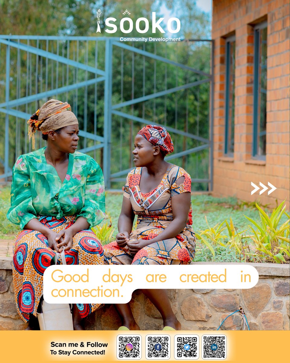 IsookoD's tweet photo. This Mental Health Month, we’re joining the #MoreGoodDaysTogether campaign to reflect on a simple truth: good days are not accidental. They are created.
At Isôoko Community Development, we strive to create a safe space where more good days begin. Through women empowerment, youth programs, sports, learning, and community care, we see how wellbeing and growth happen when people are supported holistically.

This month we celebrate the journey and progress towards Healthy minds.
Strong communities & More good days together 💚

📸 Photos on slides 1 & 3 by @paloma_laudet

#MoreGoodDaysTogether #MentalHealthAwareness #MentalWellbeing #CommunityHealing #EndTheStigmaS