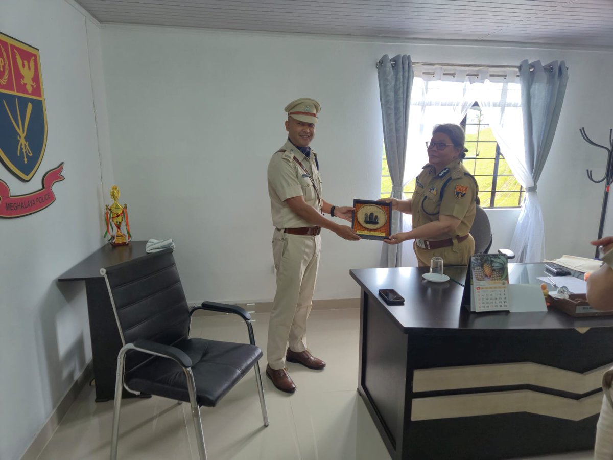 EasternDef's tweet photo. Inauguration of New Office Building for the Office of the Superintendent of Police, Eastern West Khasi Hills on 5/5/2026 by Hon'ble Director General of Police, Meghalaya. https://t.co/ytjo8kMcc5
