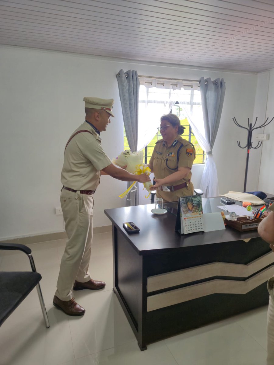 EasternDef's tweet photo. Inauguration of New Office Building for the Office of the Superintendent of Police, Eastern West Khasi Hills on 5/5/2026 by Hon'ble Director General of Police, Meghalaya. https://t.co/ytjo8kMcc5