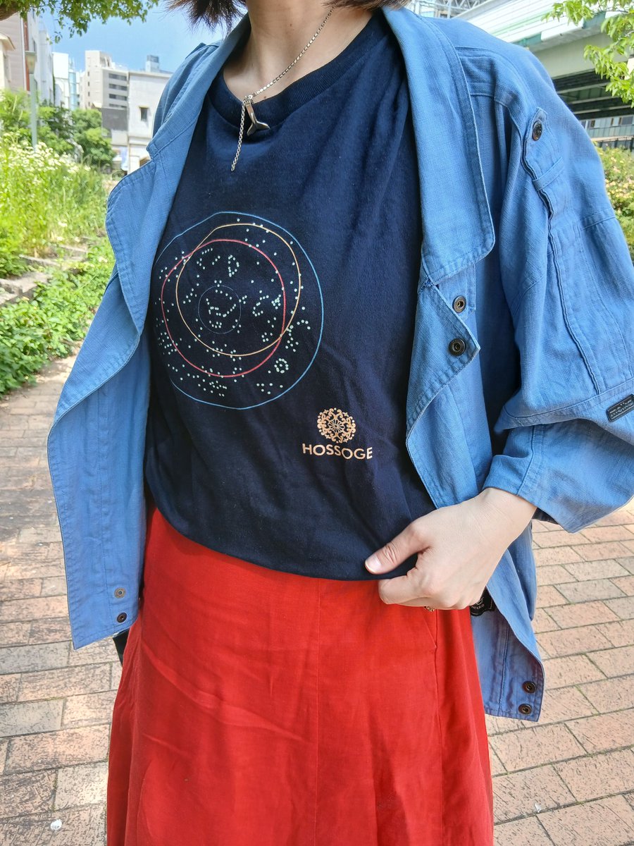 Sayako22449311's tweet photo. #天文図
#小宇宙
#microcosmos
今日の日中は汗ばむ気候だったのでTシャツの出番! https://t.co/4hENl6AInI