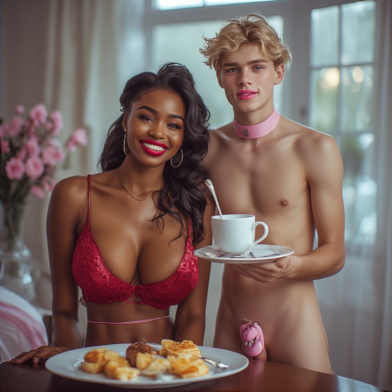 Slavetoebony 🔞 tweet media